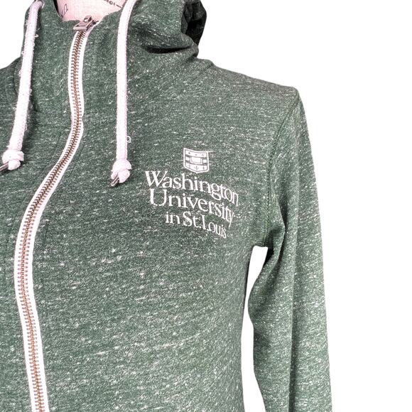 Nike X-SMALL Washington University St. Louis Full Zip Long Sleeve Hooded Jacket - Picture 11 of 11